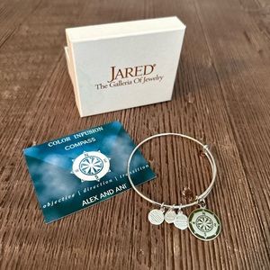 alex and ani jewelry color infusion compass bracelet